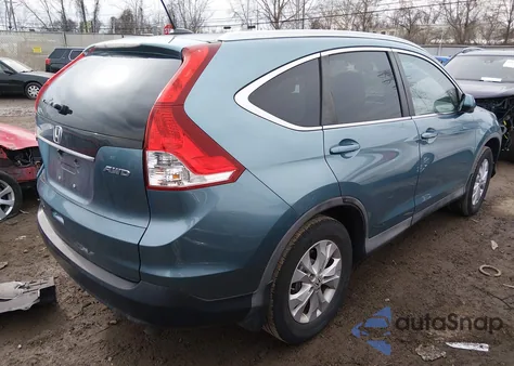 2013 Honda Cr-V Ex-L from USA, damaged, VIN 2HKRM4H76DH689751